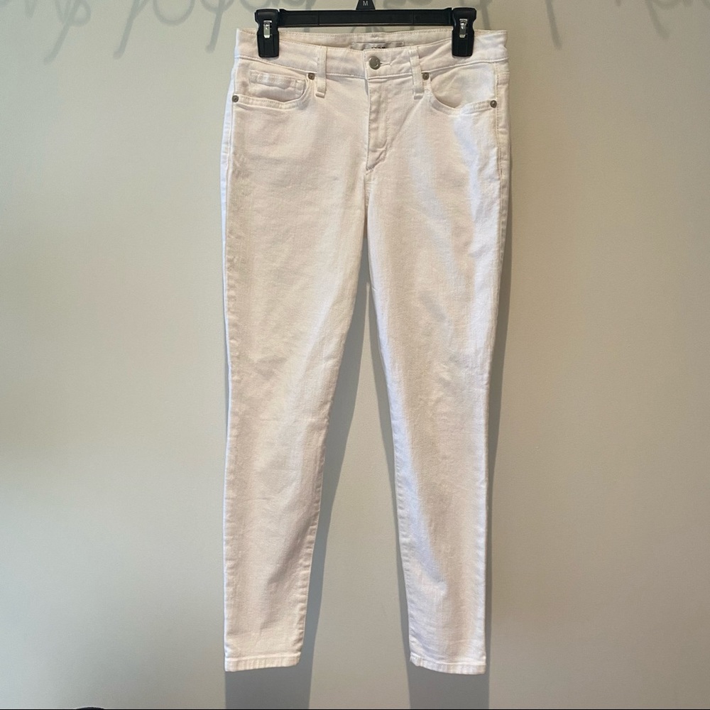 Joe’s Jeans, White Skinny Ankle Jeans, Women’s 30